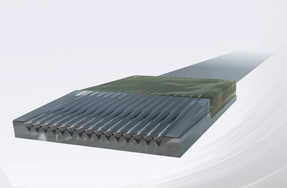 V-grooves Fiber Arrays  V型曹光纤列阵